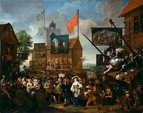 Southwark Fair, 1733