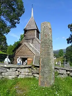 Summer view of the church