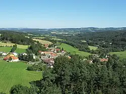 View from the northwest