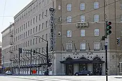 The historic Sainte Claire Hotel, today The Westin San Jose