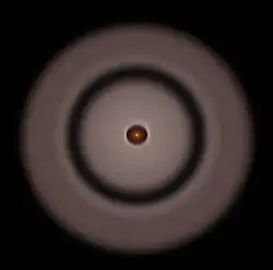 Simulation based on Hubble observations.