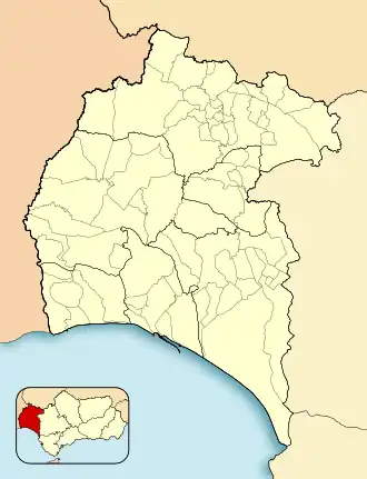 Encinasola is located in Province of Huelva