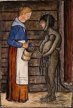 The Farmer's Wife and the Poor Devil with its Twins, 1899