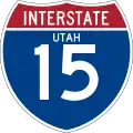 Interstate 15 marker
