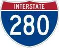 Interstate 280 marker