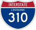 Interstate 310 marker