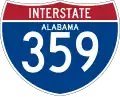 Interstate 359 marker
