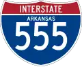 I-555 shield