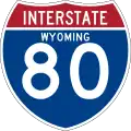 Interstate 80 marker