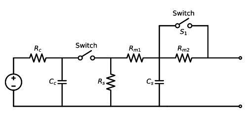 Simplified Schematic of the 1.2/50-8/20 μs Combination Wave Generator