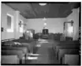Interior of the chapel in 1974