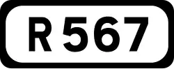R567 road shield}}