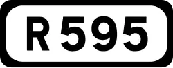 R595 road shield}}