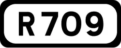 R709 road shield}}
