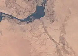 river Euphrates, al-Mansura 2022