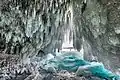 &nbsp;An ice cave on Olkhon Island, eastern Siberia, Russia
