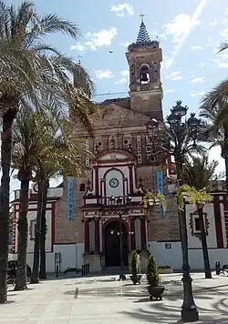 The church of Santa María la Blanca in Plaza de Andalucía