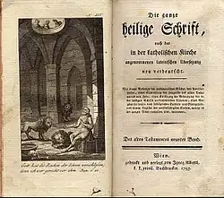 Old Testament published in Vienna (1793)