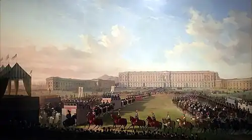 The Caserta Tournament: Parade of the Ladies and Knights