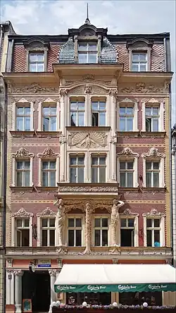 Building on the Smilšu street, Riga. Built in 1902