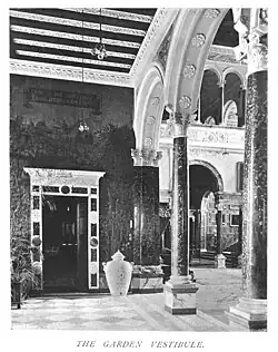 The garden vestibule