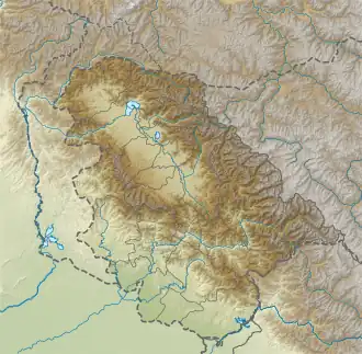Harmukh is located in Jammu and Kashmir