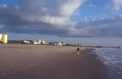 Cocoa Beach and pier