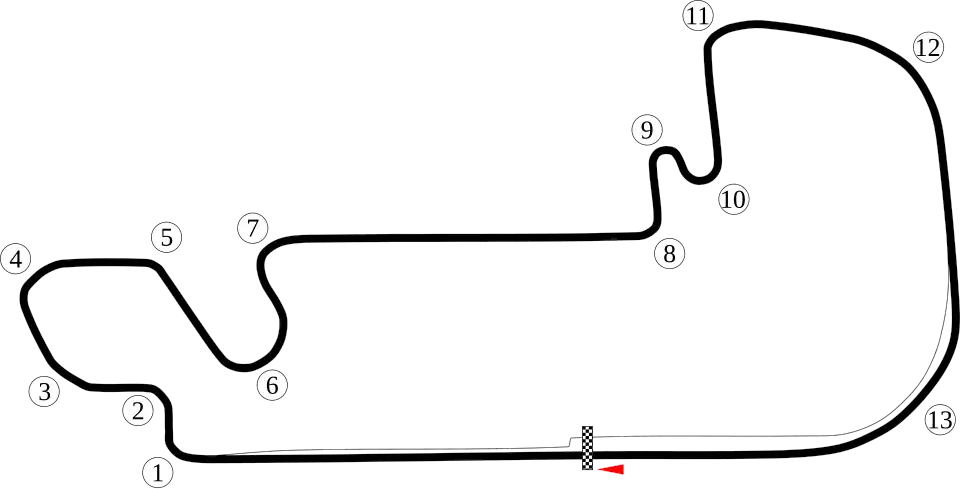 Original Formula One Grand Prix Circuit (2000–2007)