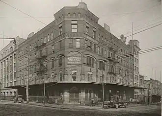 Rockwood & Company building in 1918