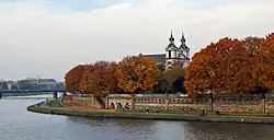 Inflanty Boulevard seen from Retmański Bridge