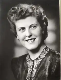 Inga-Britt Fredlund circa 1949.