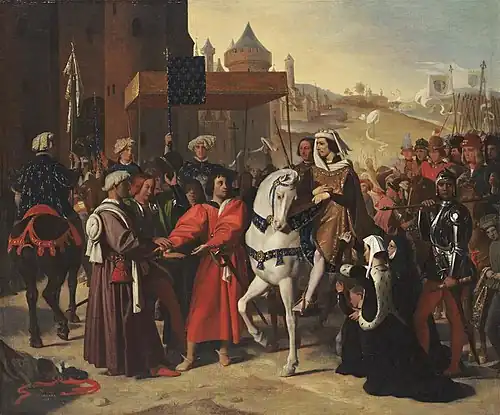 The Dauphin's Entry Into Paris by Jean-Auguste-Dominique Ingres