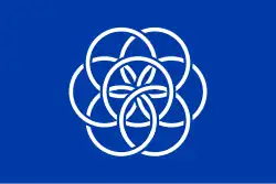 "The International Flag of Planet Earth" by Oskar Pernefeldt (2015)