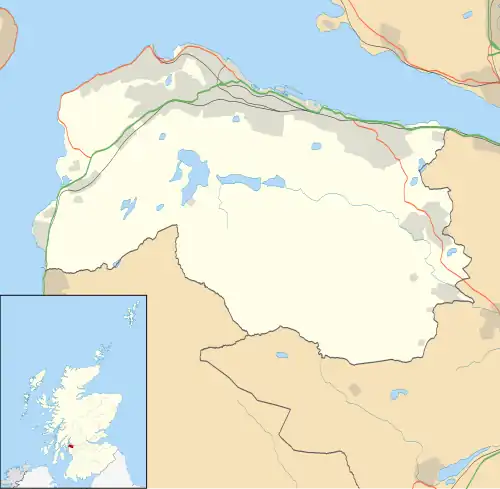 Greenock is located in Inverclyde