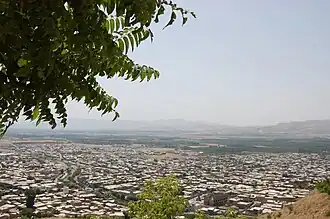 View of the city of Oshnavieh