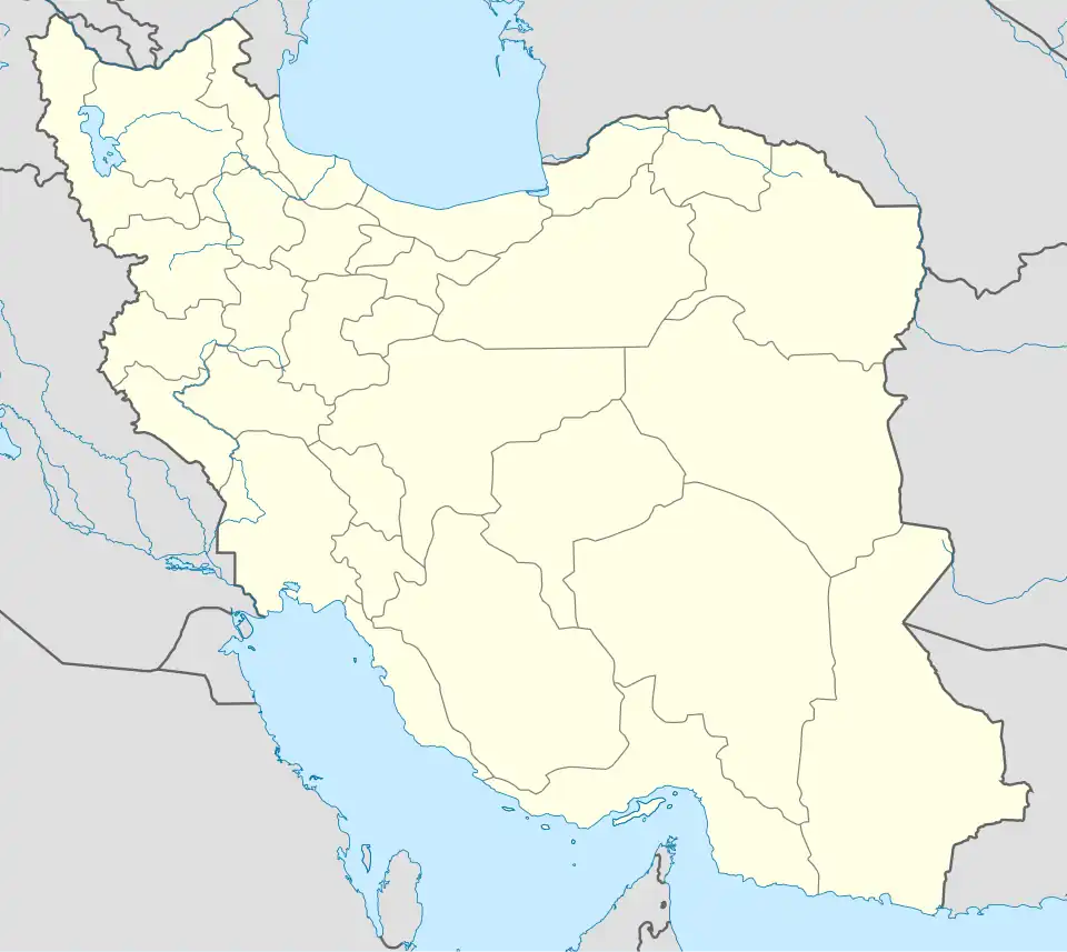 Golpayegan is located in Iran