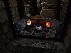 Iranian style lamps at the Baščaršija Old Market