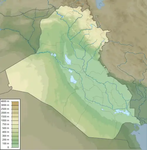 Uruk is located in Iraq