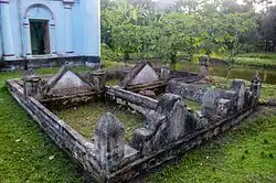 Tombs beside the mosque