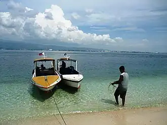 Transportation to the island