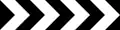Chevron marker (turn right)