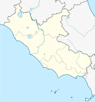 Sutri is located in Lazio