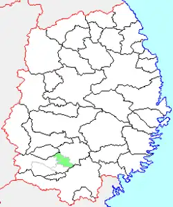 Location of Mizusawa in Iwate Prefecture