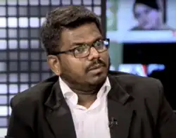 J. Sai Deepak in 2017 on RSTV