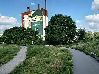 Jacobs factory, High-Deck-Siedlung