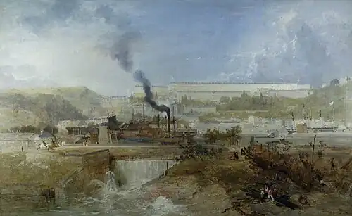 Clifton from the Overfall Dam by James Baker Pyne