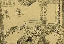 Lust (1888) etching, 9.8 × 13.7 cm, Royal Library of Belgium, Brussels