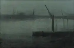 Nocturne: Blue and Silver – Battersea Reach