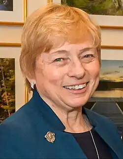 Photographic portrait of Janet Mills