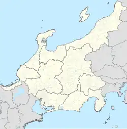 Nekomata Station is located in Chubu region